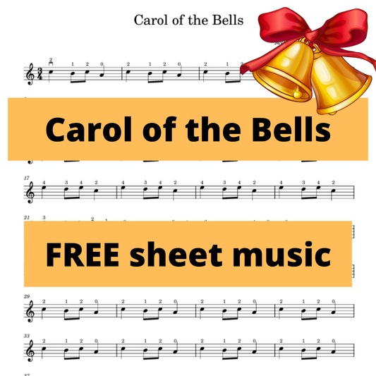 Carol of the Bells - audio and FREE sheet music