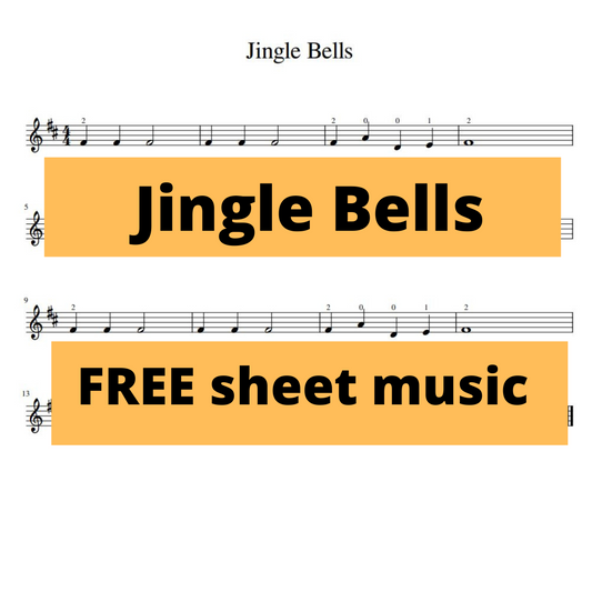 Jingle Bells - audio and FREE sheet music