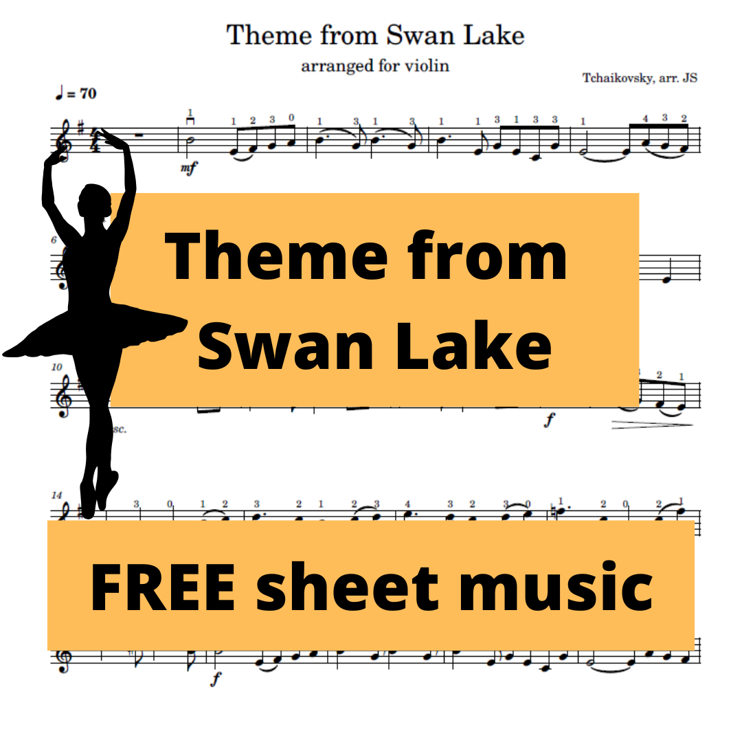Swan Lake (Tchaikovksy) - audio and FREE sheet music